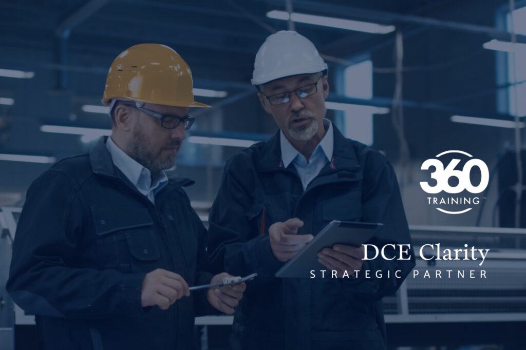 DCE Clarity Partners with 360 Training to Provide High-Quality Online Training Solutions for Construction, Architecture and Engineering Teams